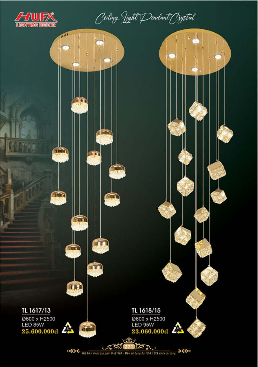 Bảng giá đèn trang trí HUFA